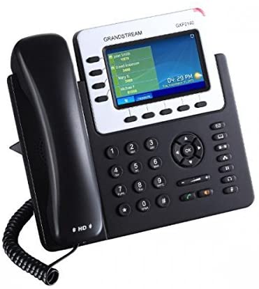 Grandstream GXP2140 HD IP Corded Phone in Black