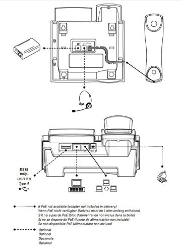 Snom D345 Deskphone