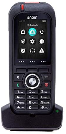 Snom M80 DECT telephone handset Caller ID Black M80, Black, LCD, 5.08 cm (2"), 240 x 320 pixels, 262144 colors, Lithium-Ion (Li-Ion)