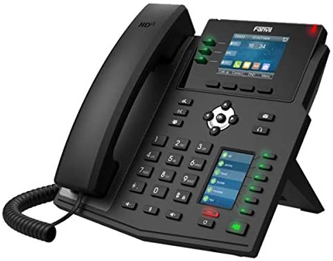 Fanvil X5G Enterprise IP Phone 6 SIP lines 40 DSS LCD Gigabit LAN