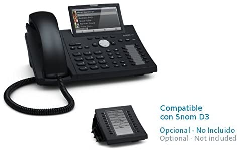 SNOM D315 Euro 300series Desk VoIP/SIP Telephone, Display with backlight, Gigabit switch, USB port, Sensor hook switch, 4 SIP identities, IPv6; 4258
