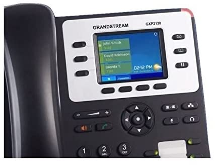 Telefono IP Grandstream Enterprise GXP2130 (LCD da 2,8 ", POE, alimentatore incluso)