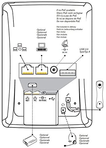 SNOM D715 Professionelles Geschäftstelefon