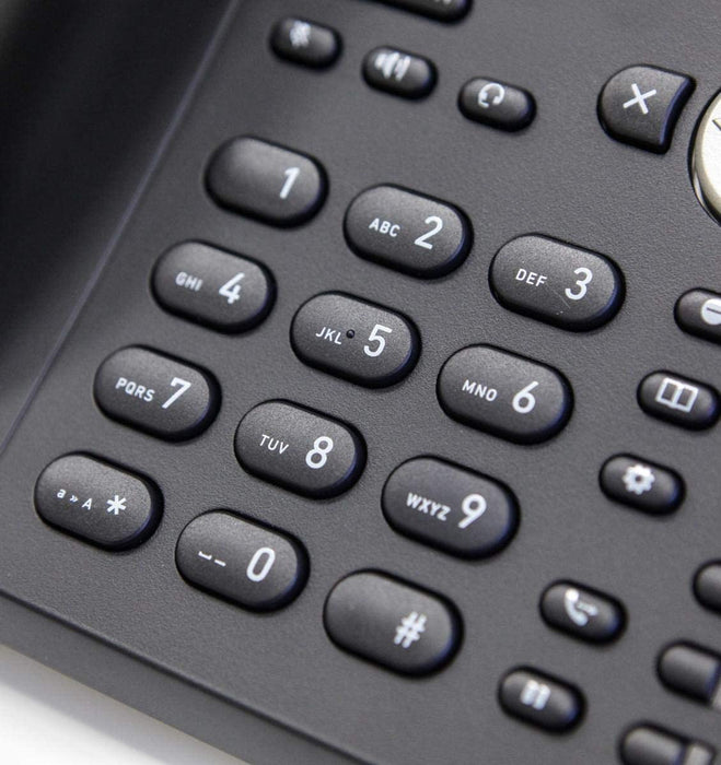 SNOM D375 Euro Color VoIP/SIP Desk Telephone; 4.3" Tiltable high-resolution color display; 12 SIP identities; Bluetooth, IPv6, Gigabit switch, USB port, Sensor hook switch; 4141