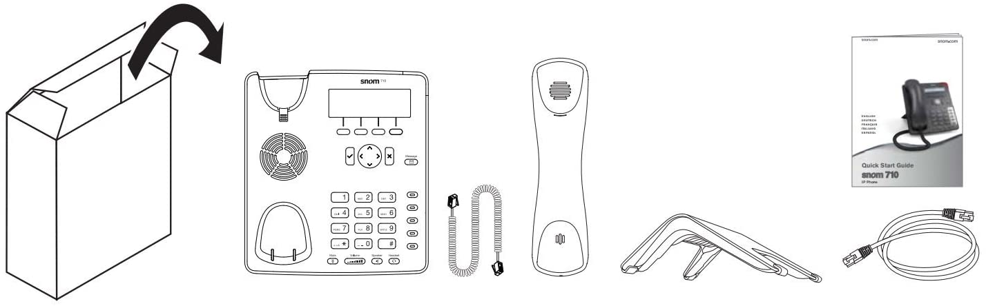 SNOM D715 Professional Business Phone