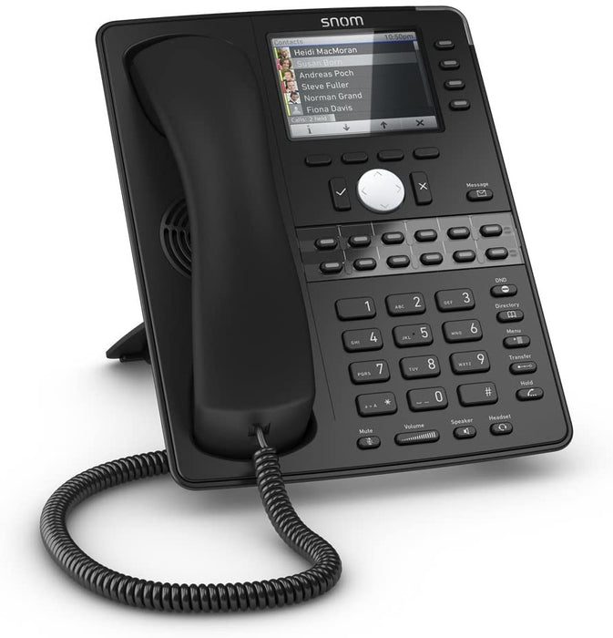SNOM D725 Professional Business Phone Black