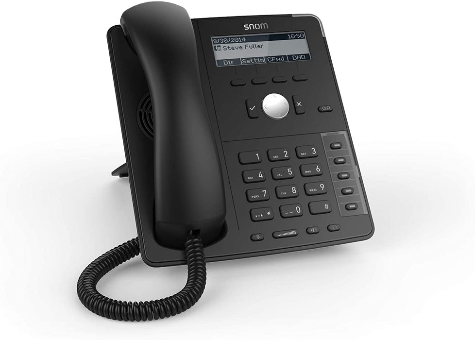 SNOM D725 Professional Business Phone Black