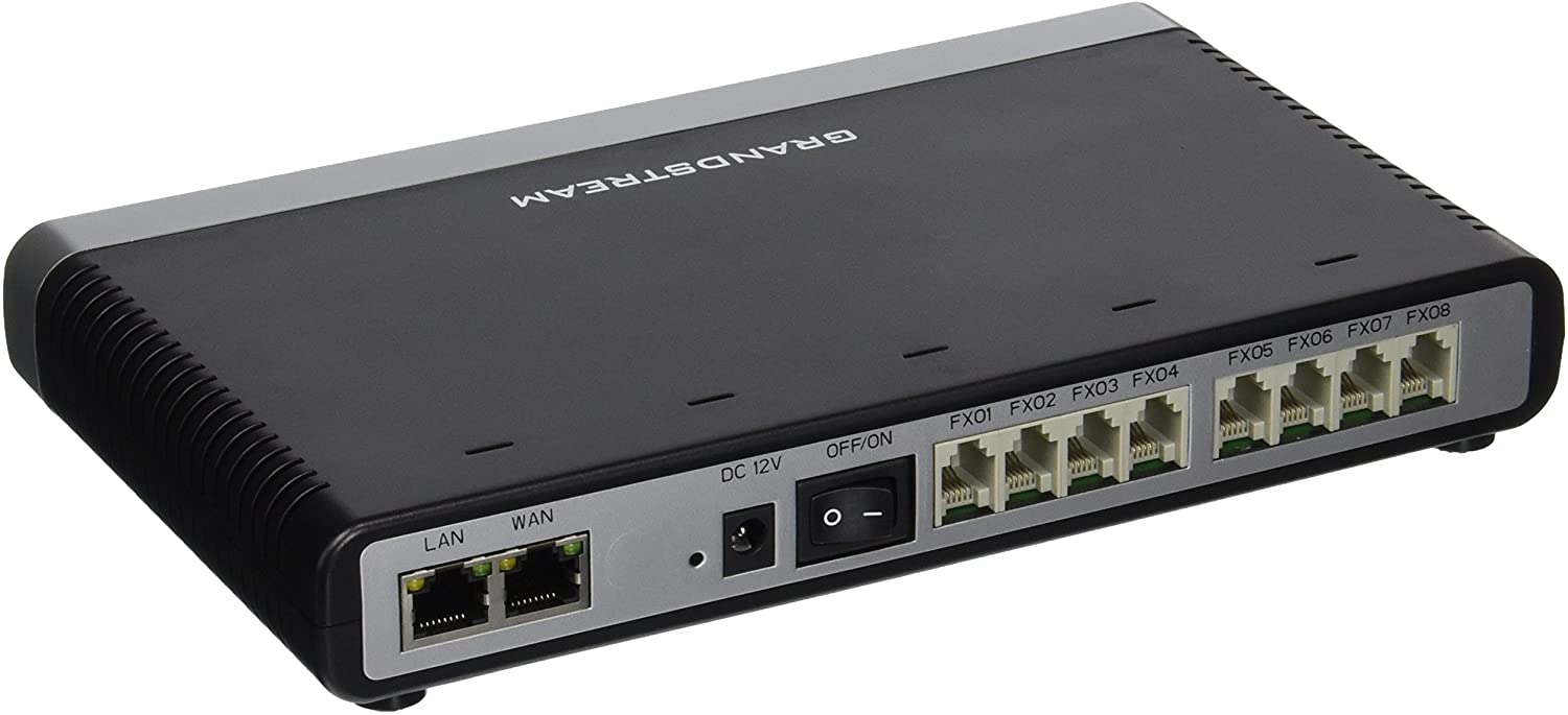 Grandstream GXW-4108 8 FXO Gateway Black